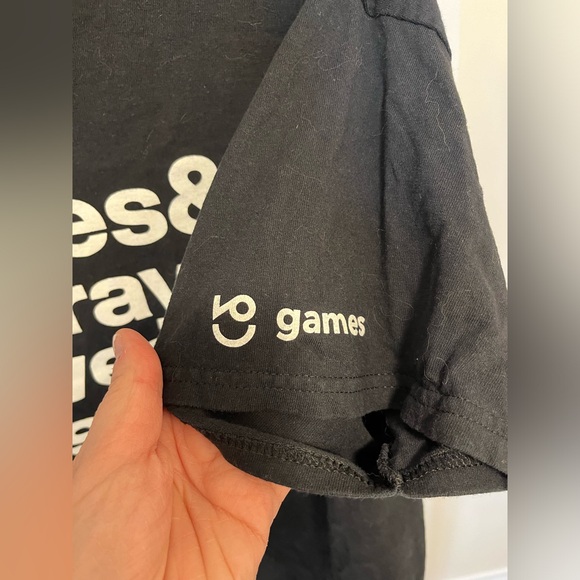 Black Novelty Tee men’s size XL - Picture 3 of 4